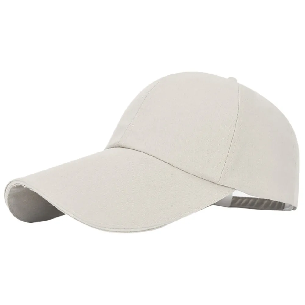 Men Women Sun Baseball Cap Hat Solid Color Multicolor Fashion Accessories Hat Hip-Hop Adjustable