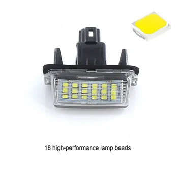 

Car Auto 18LED License Plate Light Bulb Lamp White 6000K Parts ​For Toyota Camry