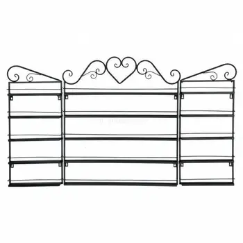 

Large Storage Wall Manicure Cosmetics Display Stand Modern Metal Manager Nail Polish Storage for Nail Salon Beauty Center