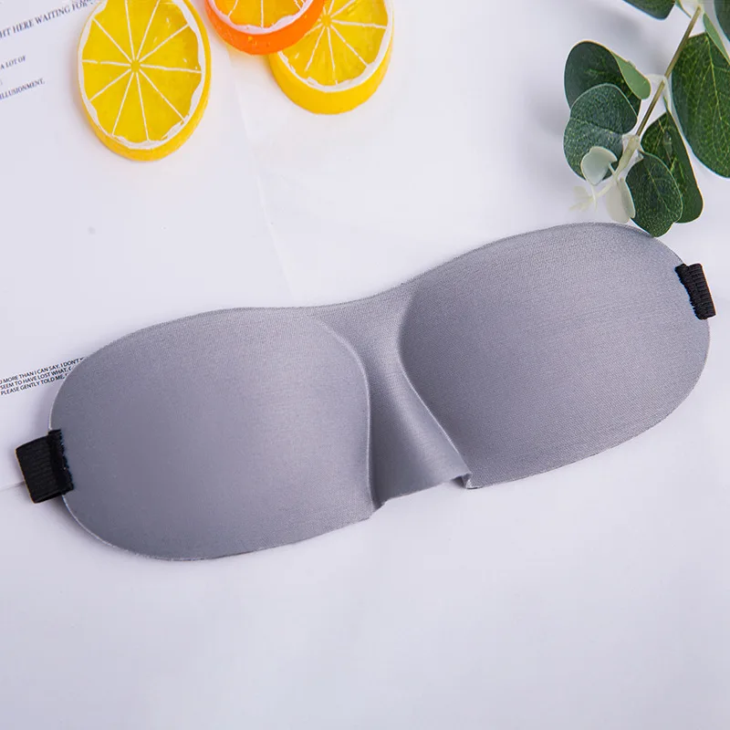 1 шт. Memory Foam 3D спальный путешествия маска для сна крышка хлопковая ткань свет Nap сна глазная повязка бесплатно Ушная вилка - Цвет: 3