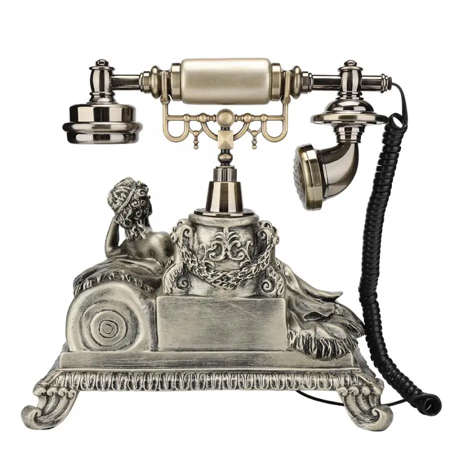MS 83070C Бронза Европейский Стиль антикварные Caller ID стационарный телефон домашний
