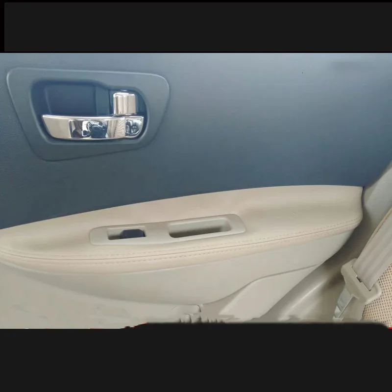 

Car Door Armrest Panel For Nissan Qashqai 2008 2009 2010 2011 2012 2013 2014 2015 Microfiber Leather Protection Cover Trim
