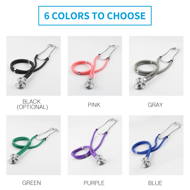 Double Head Stethoscope Accessories Doctor Cardiology Nurse