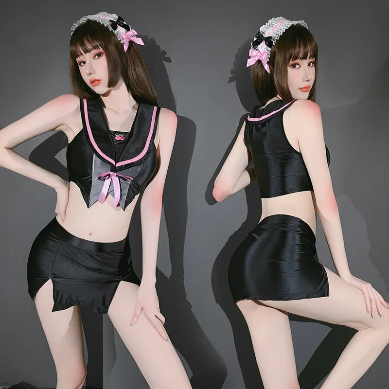 

Japanese two-dimensional style uniform temptation Japanese cosplay role playing sexy student suit