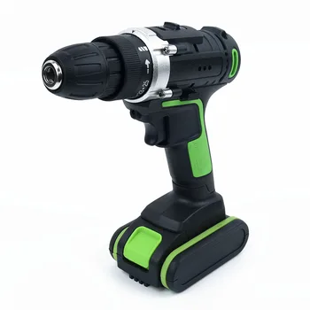 

48V Cordless Brushless Hammer Impact Electric Drill Driver 2-Speed Tool & Li-ion Battery Waterproof Safe Locking double bearing