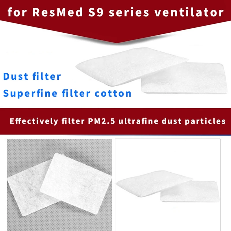 Filtro de aire CPAP-Filtros de repuesto desechables Ultra finos para máquinas CPAP-20 filtros