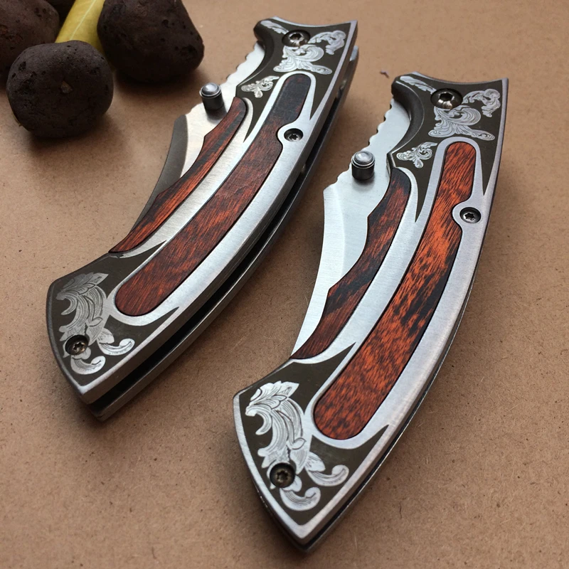 8 &quotскладные ножи охотничий персональный Открытый нож портативный из пористого