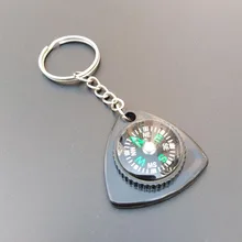 В настоящее время доступны Оптовые экологически чистые Пластиковые Треугольные компас брелок можно напечатать логотип настраиваемый