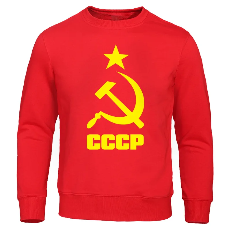 Осень, Мужская одежда, CCCP, русские толстовки, для мужчин, СССР, СССР, мужские свитшоты, в Москву, мужской спортивный костюм, толстовка с круглым вырезом