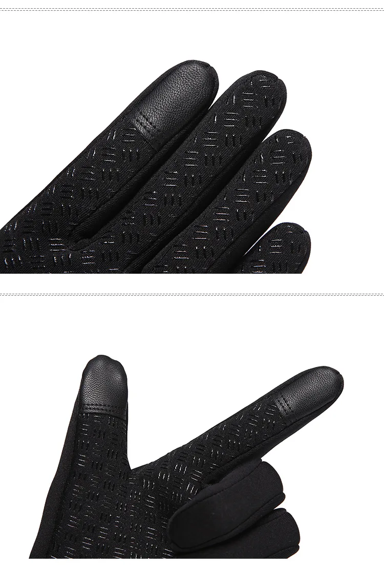 New Winter Mens Warm And Wind-proof Waterproof Gloves Ladies Non-Slip Touch Screen Ski Fashion Riding Women Gloves