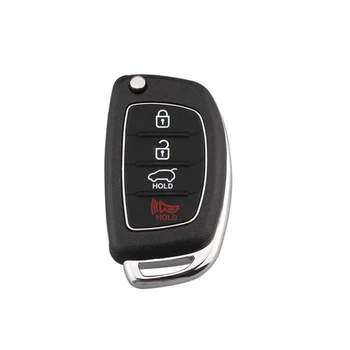 

Folding Flip Remote Key Case Fob Cover For Hyundai I10 I20 I30 I35 I40 Car Accessories