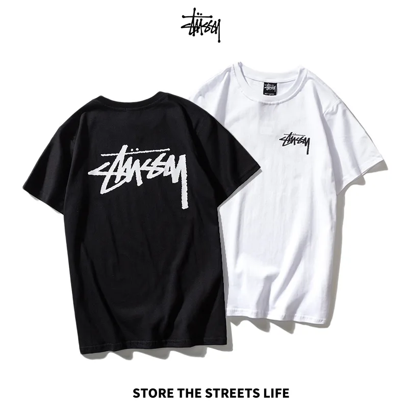 

2020 summer Fashion Men T-Shirts Summer Brand High Quality Hip Hop Letter Printing Men's T Shirt 2020 Male Cotton T Shirts