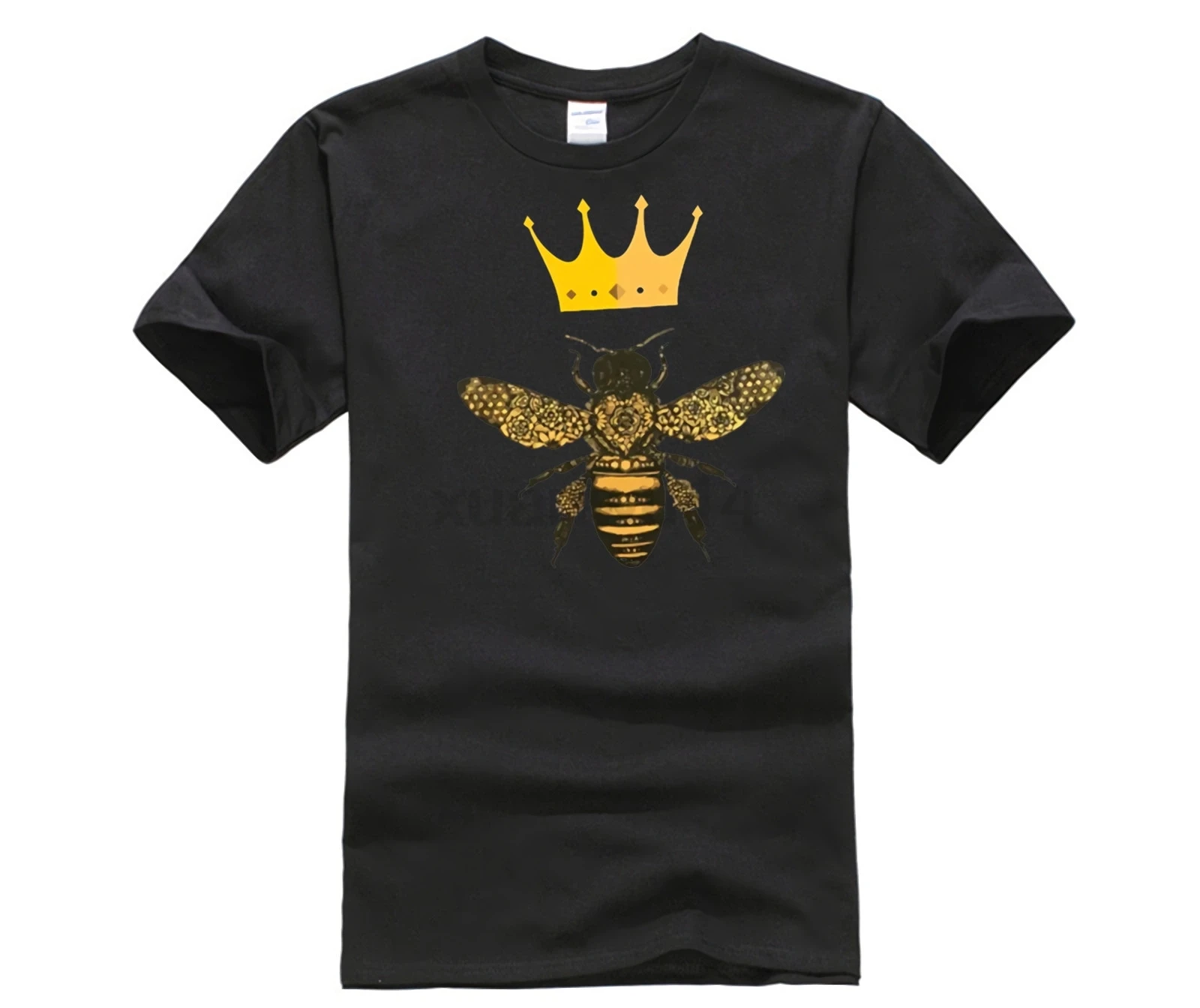 cheap 2019 High Quality Hot Sale Tee Shirt For Man Creative Novelty Summer Style Cotton Queen Bee Tee T Shirt