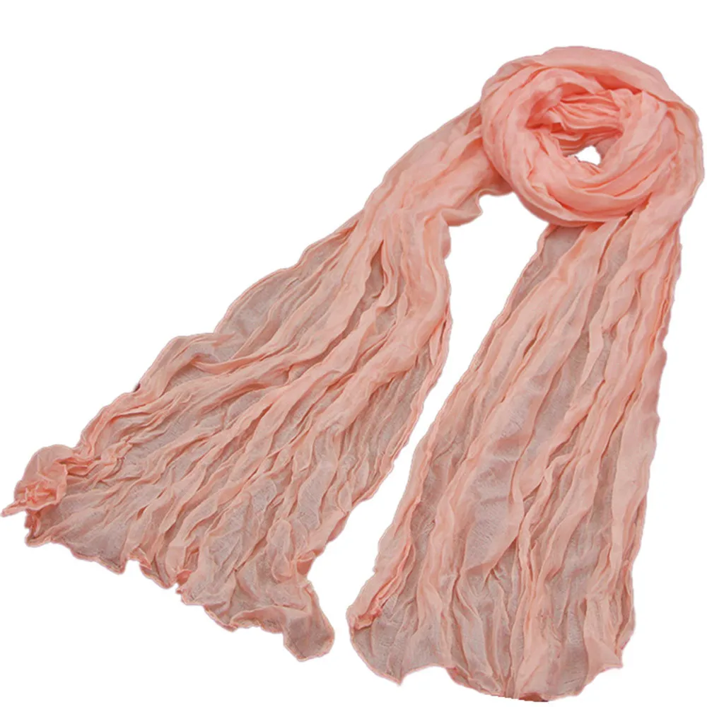 SAGACE Модный женский длинный шарф на лето и весну с точечным принтом, Балийский Трикотажный Шарф для девочек, повседневный пляжный мягкий женский шарф - Цвет: O