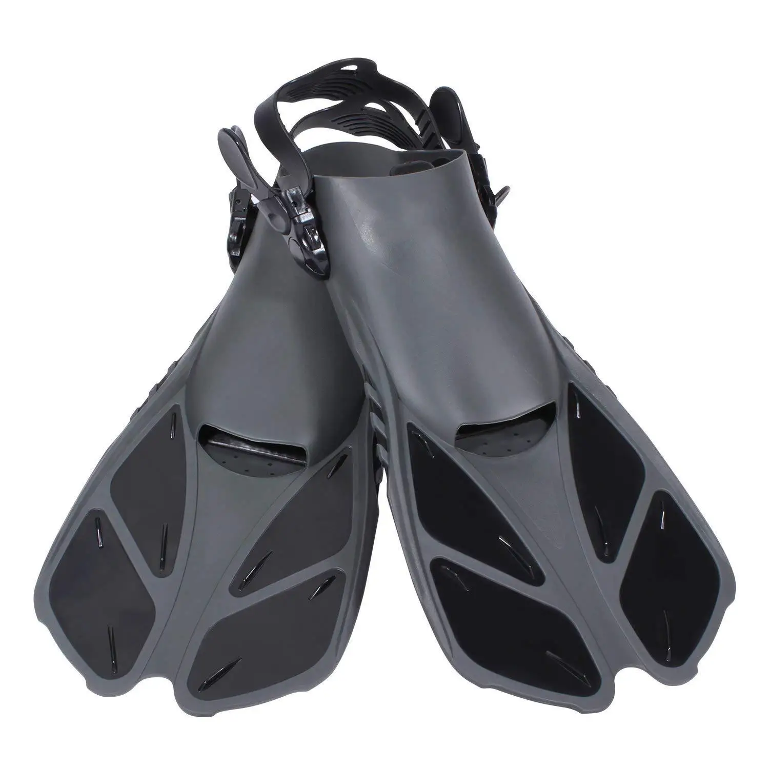

Hot Sales Swimming Flippers Short Slab Adjustable Snorkeling Diving Flippers