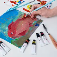 

MIYA HIMI Gouache Watercolor Painting Tube Refill Set Tube Sketch Portable Non Toxic Rich Pigments