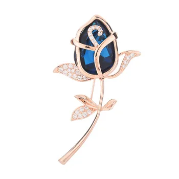 

2020 new fashion rose flower brooch pin brooch brooch female clothes accessories YYN