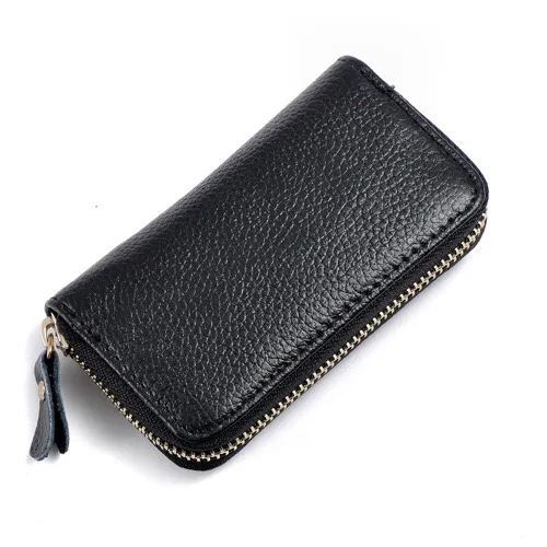 

New Genuine Leather Keychain Holder Pouch Purse Key Cover Bag Fashion Men Key Holder Organizer Car Key Case