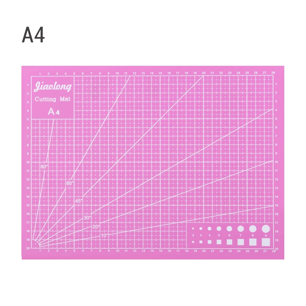 A3 A4 коврик для резки из ПВХ коврик для резки A3 инструменты для пэчворка ручной DIY инструмент разделочная доска двухсторонняя самовосhealing вающаяся