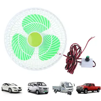 

12V Oscillating Stepless Speed Air Cooler Swing Clip Fan for Car Vehicle Outdoor