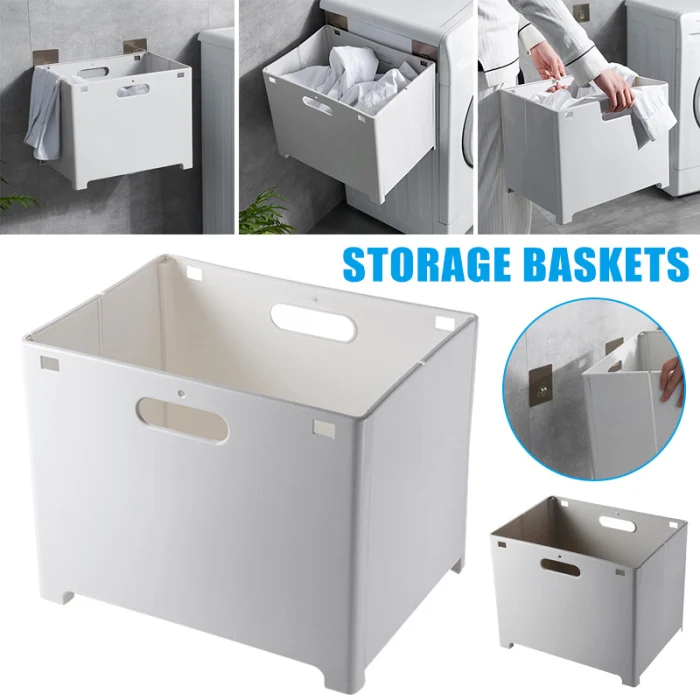 Складная корзина для хранения, корзина для хранения одежды, аксессуары для ванной комнаты PI669
