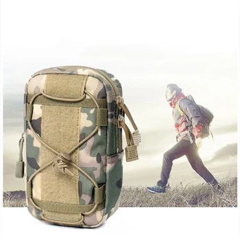 

Outdoor Molle Nylon Pouch Belt Bag Small Utility Pack For Hiking Camping Practical And Durable Wear Resistance