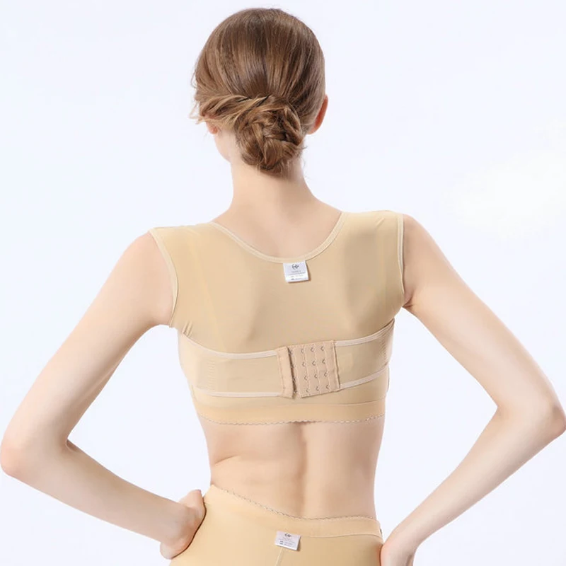IDEALSLIM Женский медицинский корректор Топы Корректирующее белье корсет с эффектом пуш-ап бюстгальтер