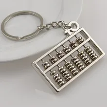 Abacus металлические брелки креативные шестискоростные Cai Abacus Подвески с ключиками активности настраиваемый подарок Прямая поставка с фабрики