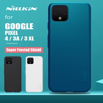 

for Google Pixel 4 3A 3 XL Case Nillkin Super Frosted Shield Ultra-Thin PC Back Cover Phone Case for Google Pixel 4 3A 3 XL Case