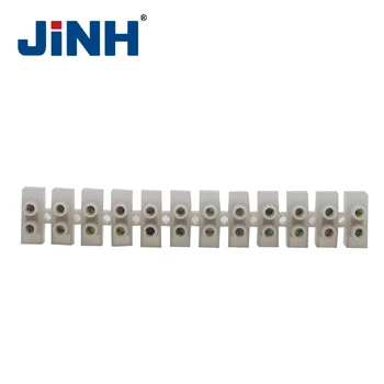 

6A- 6mm2 12-Position U/H Type Wire Connector Plastic Barrier Terminal Block High Quality Terminal Blocks