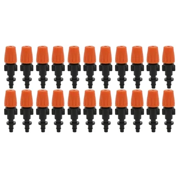 

Adjustable Garden Drip Irrigation Sprinkler with 1/4 Inch Micro-Flow Head Adjustable Drip Irrigation Atomizer ( 200Pcs)