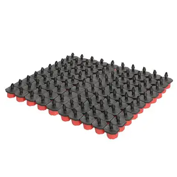 

100pcs 1/4 Inch Adjustable Micro Flow Dripper Drip Head Water Dropper