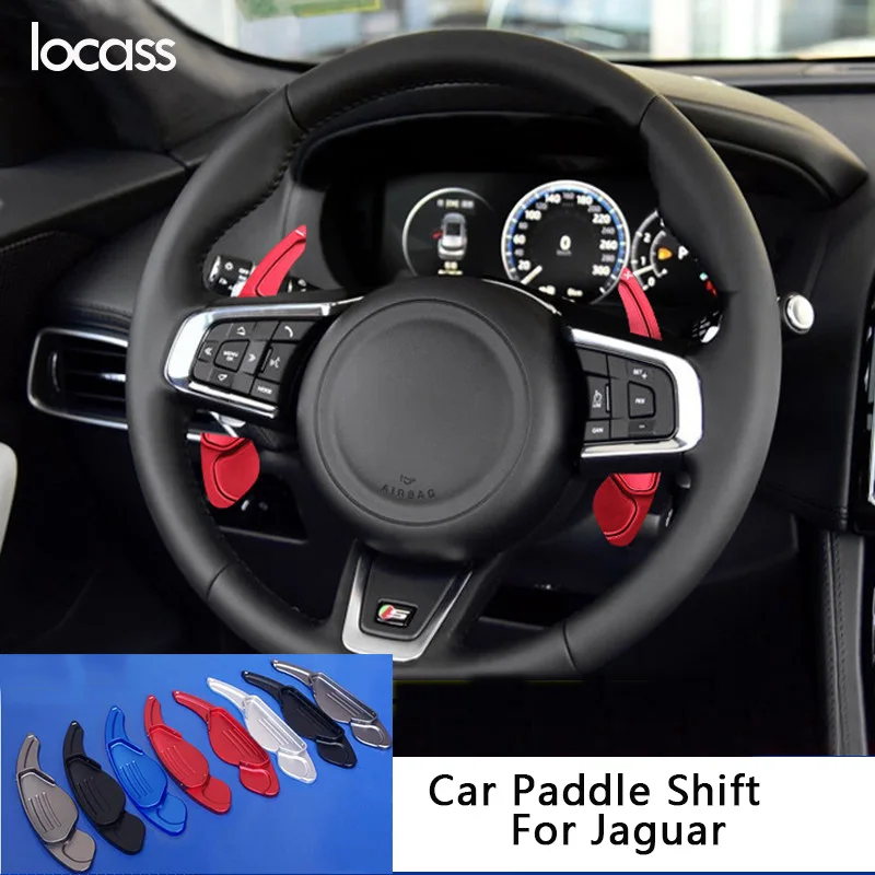 

Car Steering Wheel Paddle Shifter Extension For Jaguar XF XE XJ F-PACE F-TYPE X760 X250 X260 X761 X351 Accessories Interior