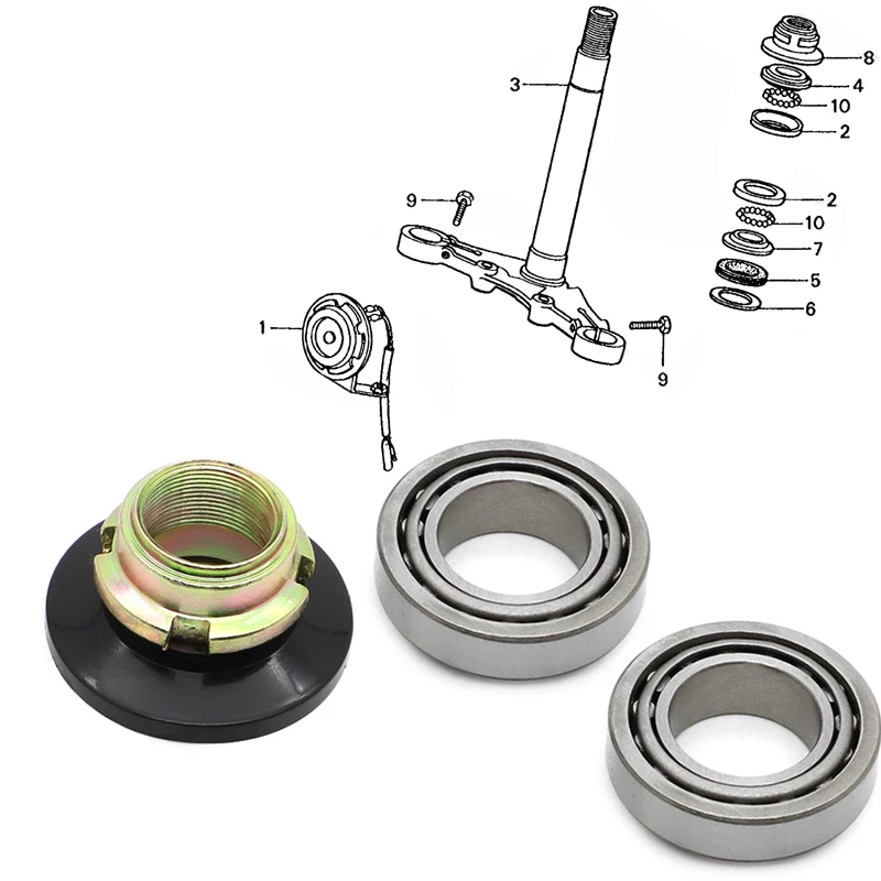 Steering Stem Bearing Kit For Honda Z50 Ss50 S65 Cl70 Ct70 Sl70 Xl70