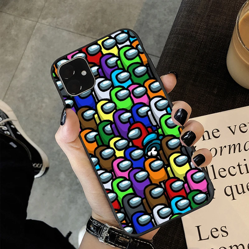 У нас игра чехол для телефона iPhone12MINI 12Pro 6 7 8 X S XR 11 Pro Max SE 2020 Мягкие силиконовые