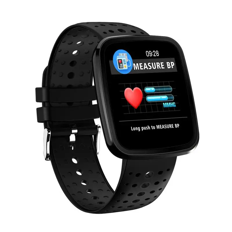 V6 IPS Color Screen Smart Wristband Heart Rate Monitor Fitness Tracker IP67 Waterproof Heart Rate Monitor Bluetooth Smartband