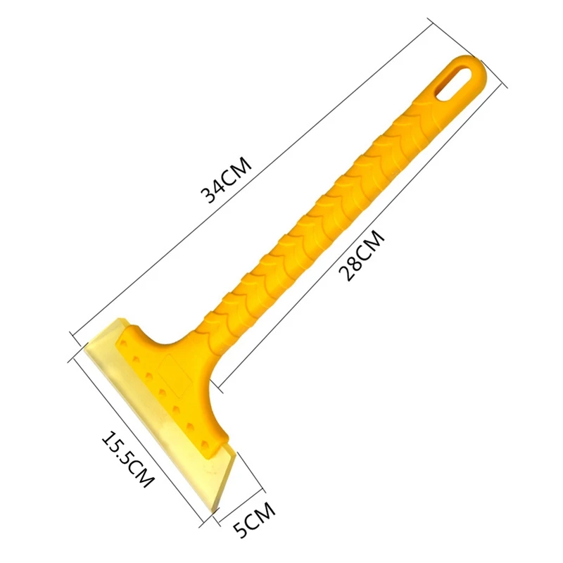 Скребок для льда с длинной ручкой, резиновое окно, снежное лезвие лопаты для чистки снега, автомобильный скребок для воды, Авто Пленка, упаковочные инструменты