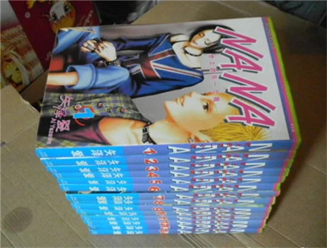 

14 Books Chinese Manga Book NANA 2005 China TaiWan Edition Japan Youth Adult Cartoon Comic Chinese Book Out Of Print Edition