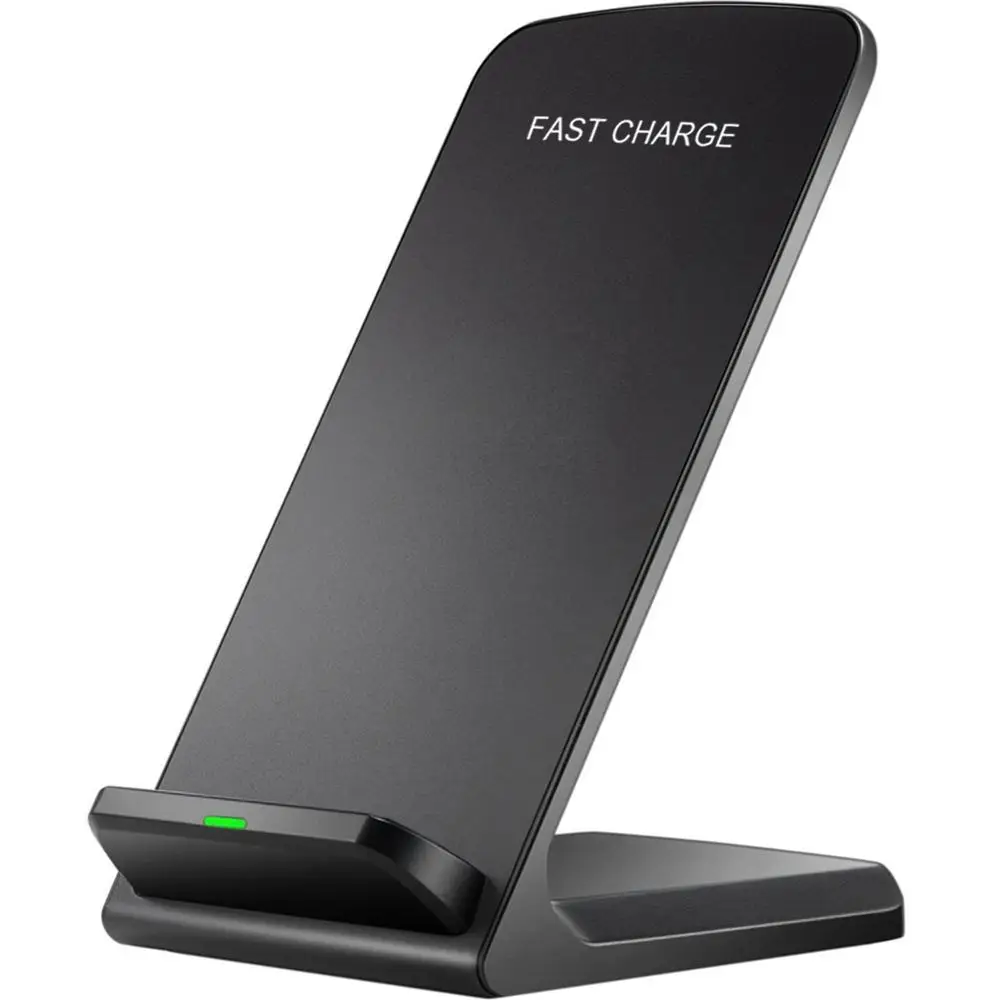 

OUSU Qi Wireless Charger Stand for iPhone X XS 8 XR Samsung S9 S10 S8 S10E Fast Wireless Charging Station Phone Charger Stand