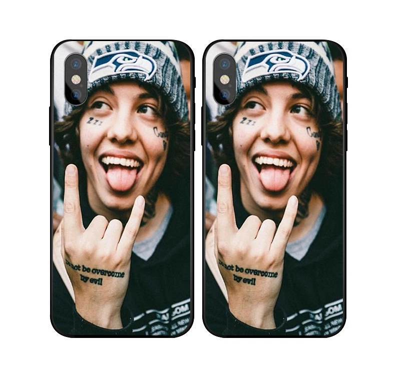 Модный XANAX чехол для iphone 7 X XS XR XSMA 11 11Pro черный чехол ТПУ для samsung S9 S10 Lil Peep чехол