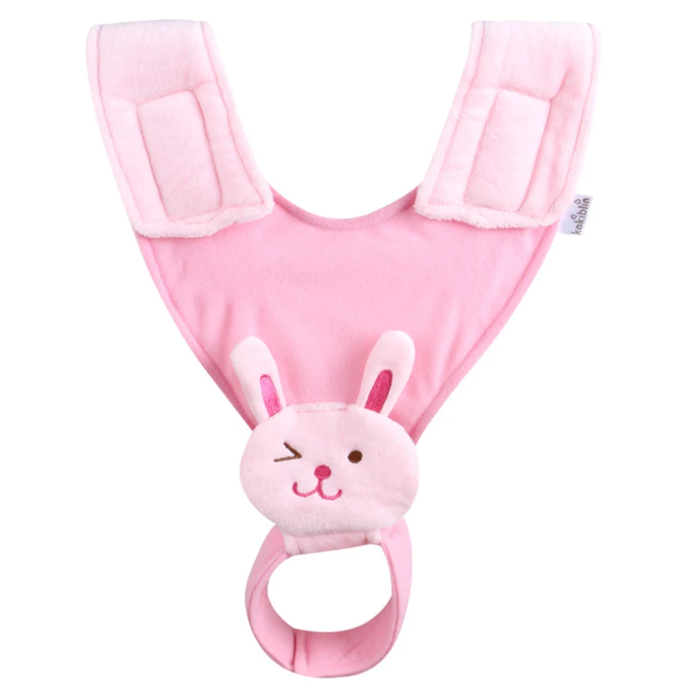 pink Кронштейн для кормления ребенка милый детский животный узор бутылочка для грудного молока держатель плюшевый хлопок Регулируемый держатель для кормления детская коляска - Цвет: pink