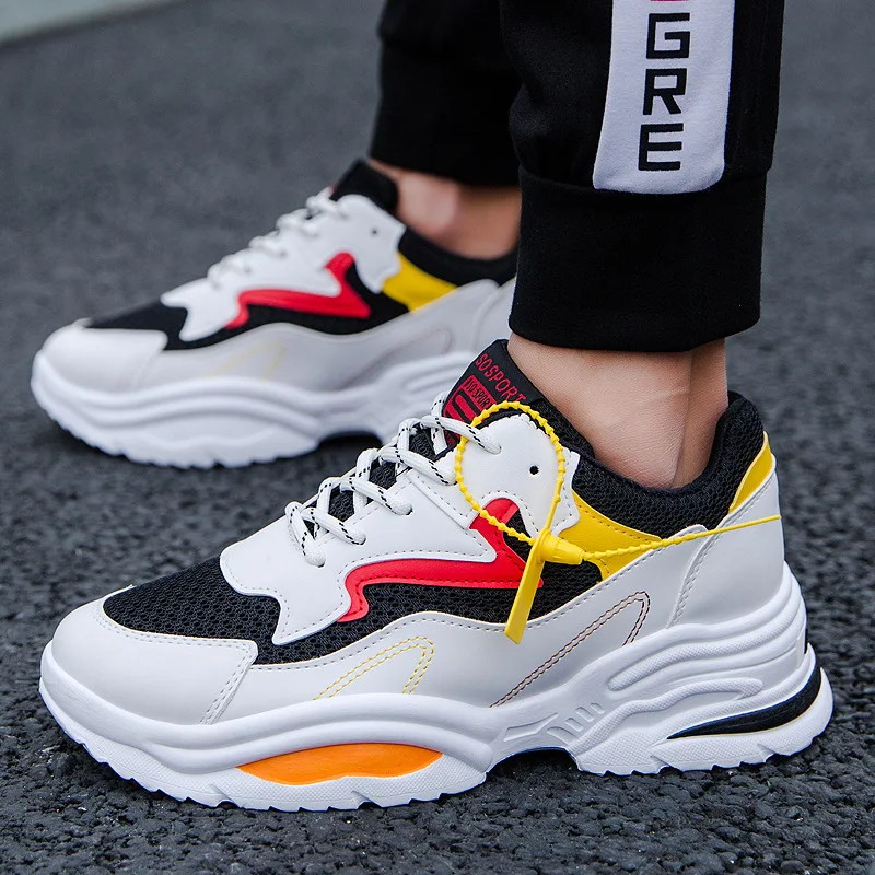 

2019 New Style MEN'S SHOES Social Fella Shoe Versatile Korean-style Fashion Man Shoe Trendy Shoes Casual Shoes Trend Athletic Sh