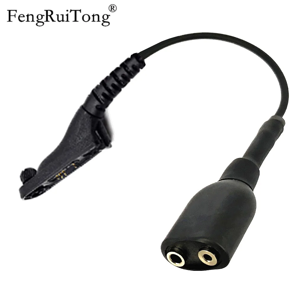 For Motorola xirp8268 APX6000 MTP850S Talkie-Walkie Adapter Cable to K 2 Pin  for BAOFENG UV5R 888s  Headset Mic Accessorie