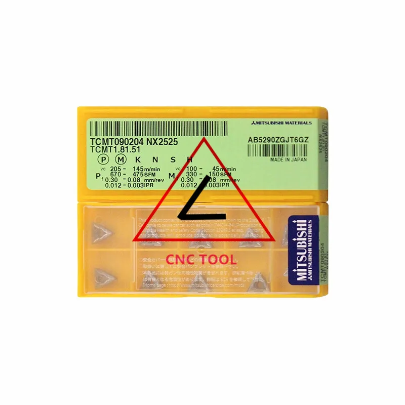TCMT 090204 NX2525 10 шт. оригинальная Поворотная вставка Mitsubishi DIAEDGE |