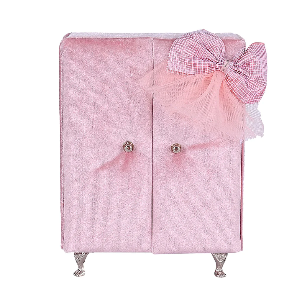 Novelry шкаф коробка для ювелирных изделий в форме для девочек путешествия ювелирные изделия Органайзер для ожерелья серьги кольца диване