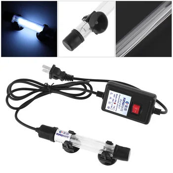

5W 110 - 220V UV Sterilizer Lamp Light Ultraviolet Filter with Silicone Waterproof Head and Suction Cup for Fish / Tank