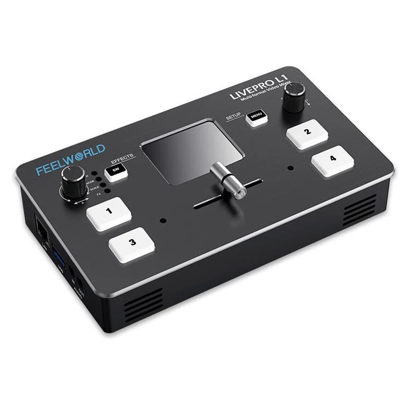 FEELWORLD LIVEPRO L1 Video Switcher Mixer 4 Multi