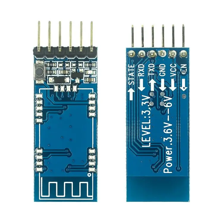 2pcs Interface Base Board Serial Transceiver Bluetooth Module for HC-05 06 