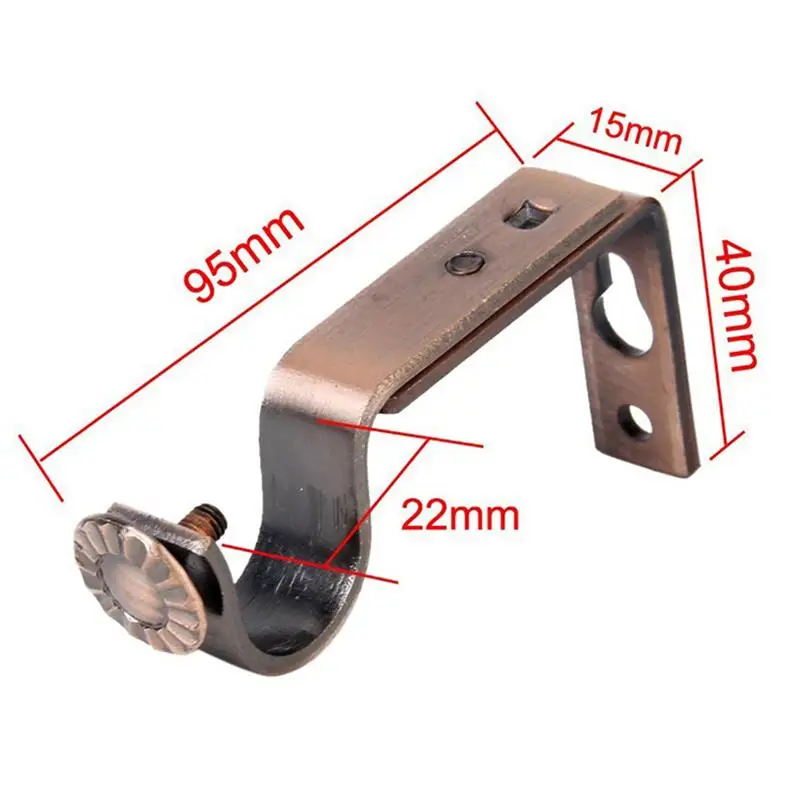 4 шт. держатель для занавесок из алюминиевого сплава|Фурнитура оформления витрин|