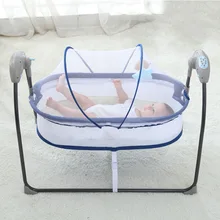 

Electric Cradle Chair Baby Crib Swing Chair Children's Bed Baby Rocking Chair Bluetooth Remote Control Infant Sleeping Chair